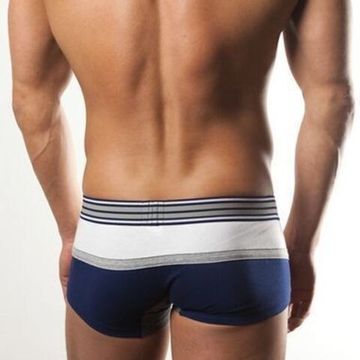 Мужские трусы хипсы TOOT Sports Binder Boxer White & Navy 0-0TT00010