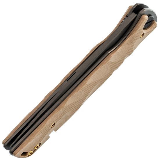 Складной нож НОКС Смерш С, сталь D2, рукоять песочный G10 350-100401