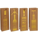 Пакет под бутылку «Золотой шик» 36*12,5*8,5 см