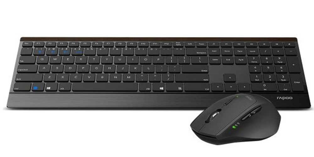 Клавиатура и мышь Wireless Rapoo 9500M