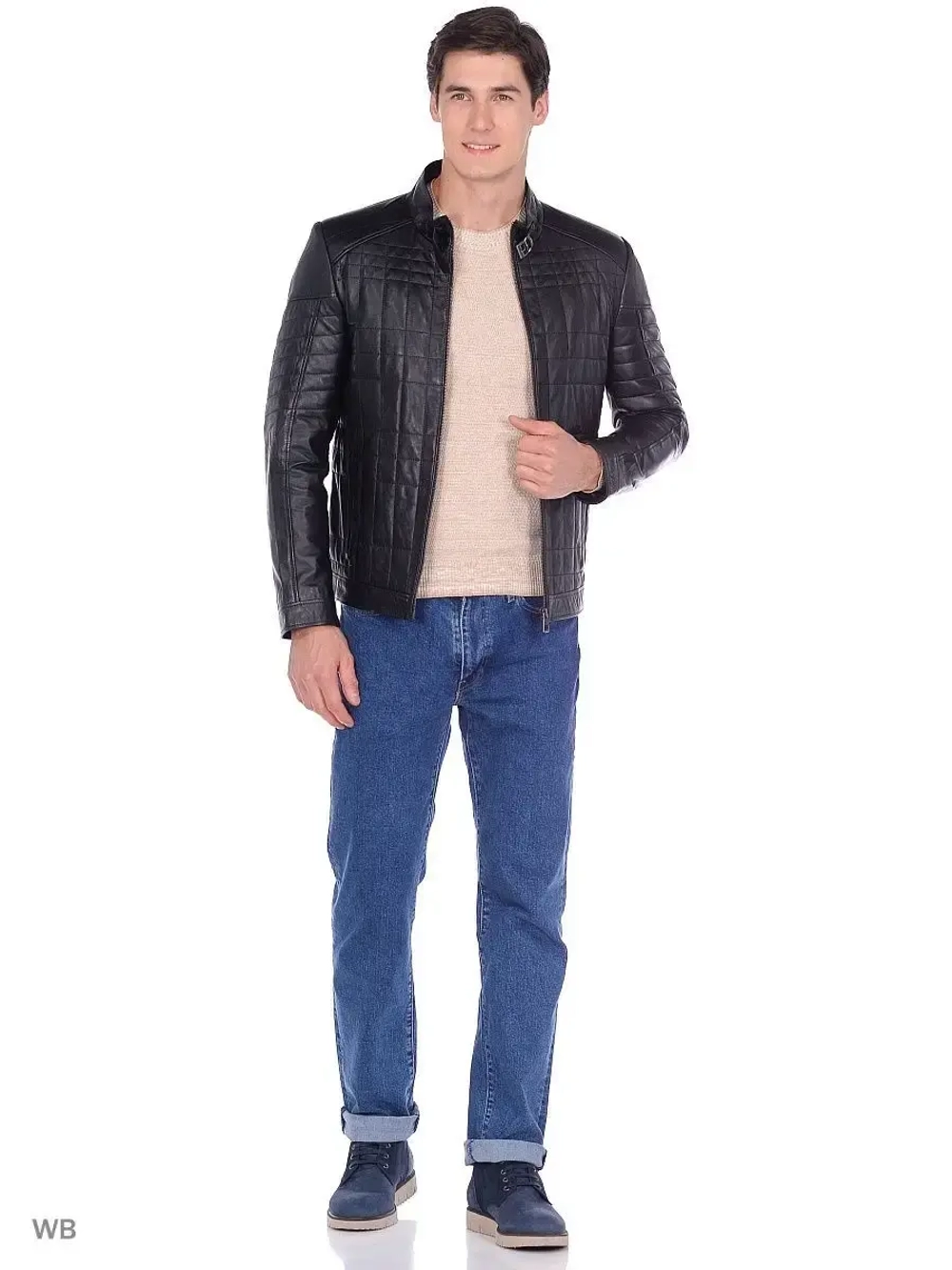 Куртка мужская  из натуральной кожи