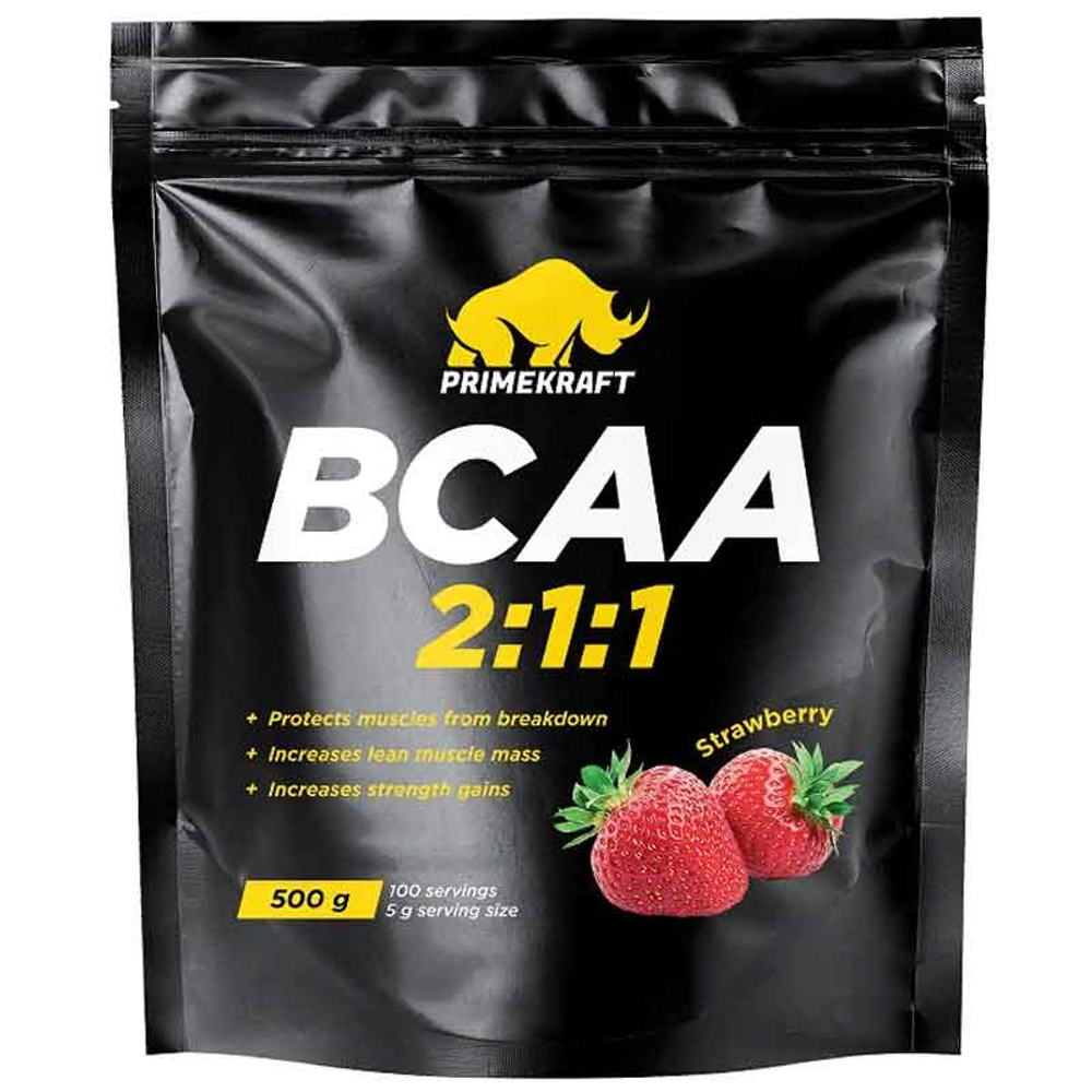 Prime Kraft BCAA 2:1:1 дойпак (500 гр.)