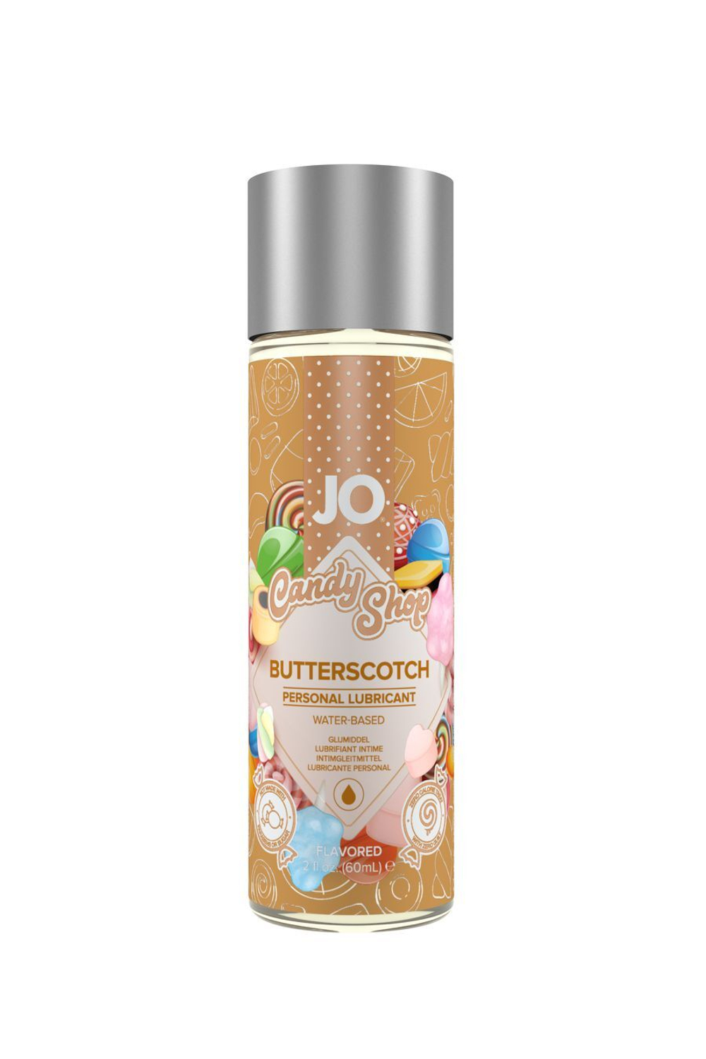 Съедобный лубрикант со вкусом "Ириски" JO H2O Candy Shop Butterscotch, 60 мл