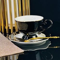 Lenardi 109-192 Чайный набор 12пр.240 мл NOIR в под.уп.(х6)Фарфор