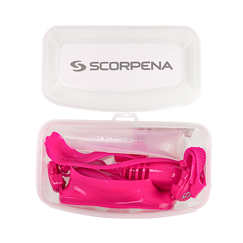 Комплект Scorpena Junior маска+трубка для сноркелинга, Розовая Детский