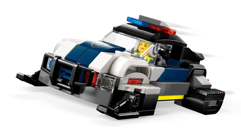 Конструктор LEGO City 60457 Изготовленный на заказ гараж для полицейской машины