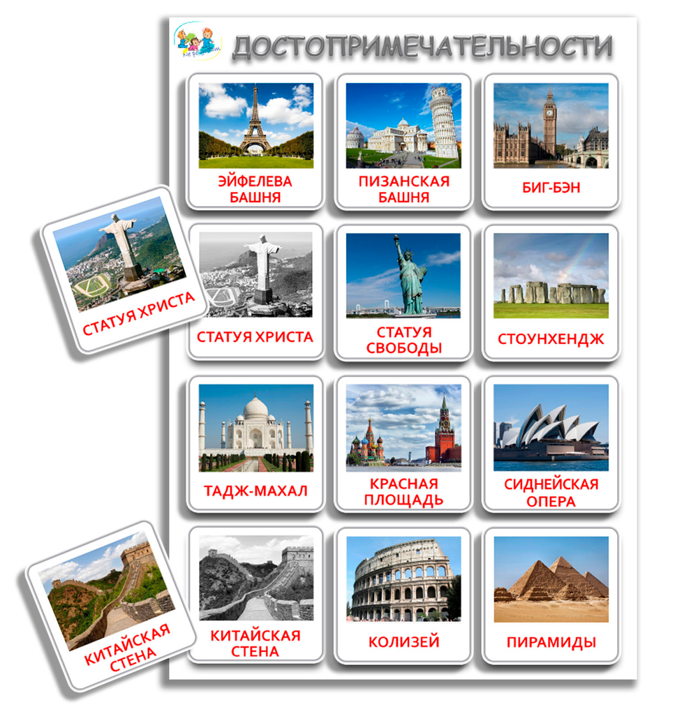 Энциклопедия в картинках Достопримечательности