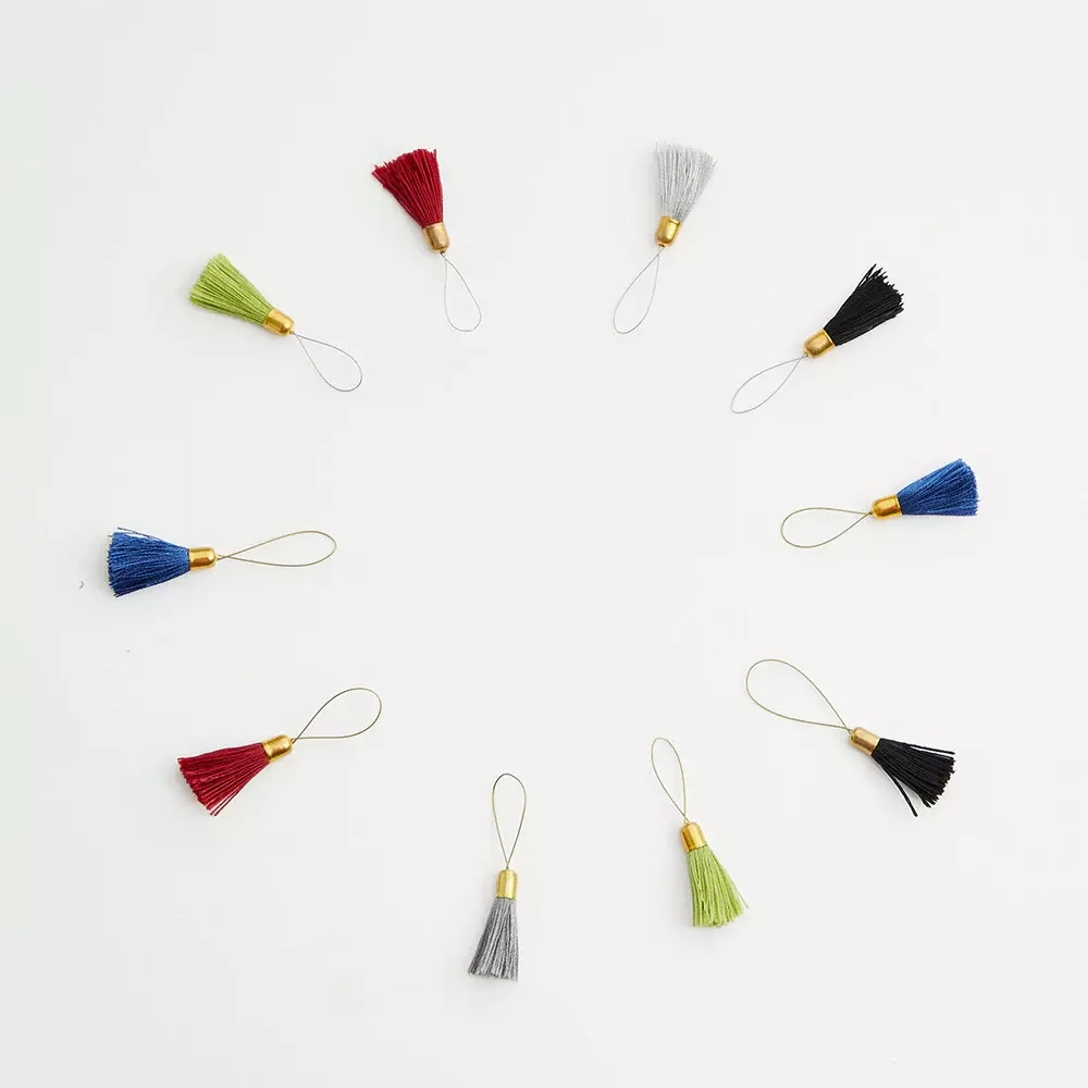 Маркеры для вязания Lantern Moon "Шелковая кисточка"