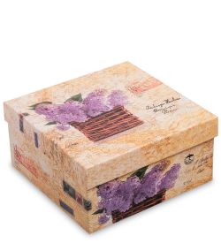 WG-23/3-B Коробка подарочная «Квадрат» цв.коричневый