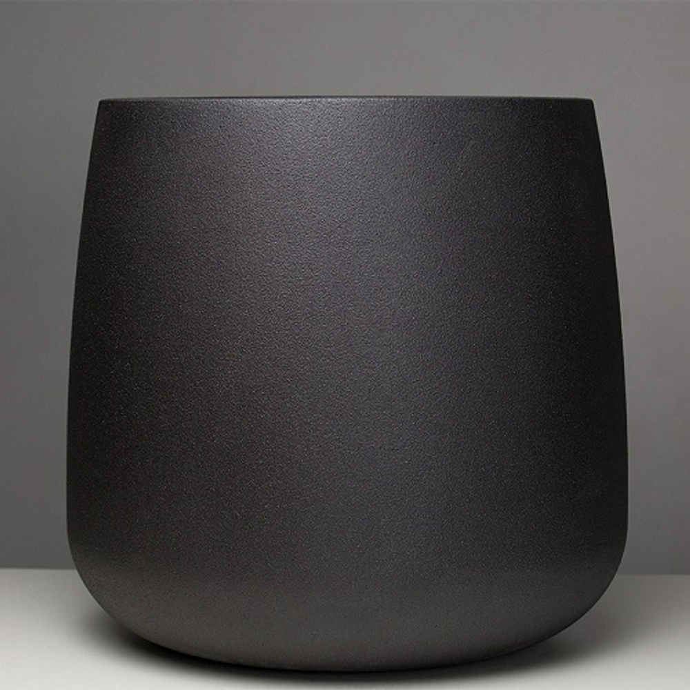 Кашпо Concretika Conus D40 H80 Nero