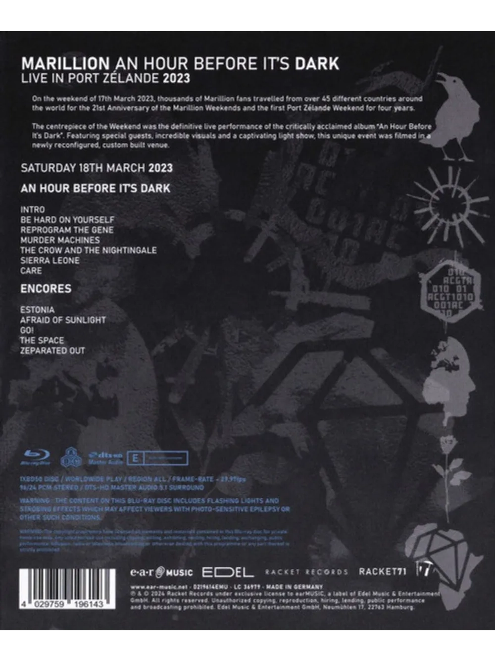 Marillion — An Hour Before It's Dark Live In Zelande 2023