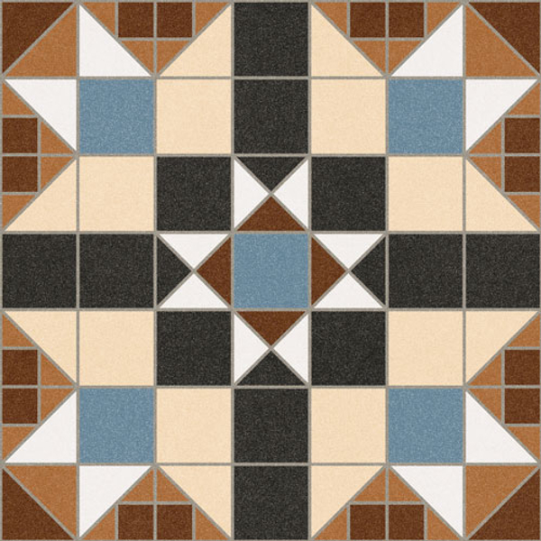 Декор VIVES Dorset Marron 140 31.6x31.6