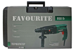 Перфоратор FAVOURITE RH-950 950Вт 3 реж SDS+, 3,2Дж 0-4500уд/мин 0-1100об/мин