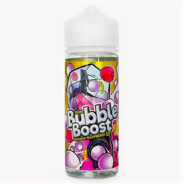 Купить Жидкость Cotton Candy Bubble Boost - Banana Raspberry 120 мл