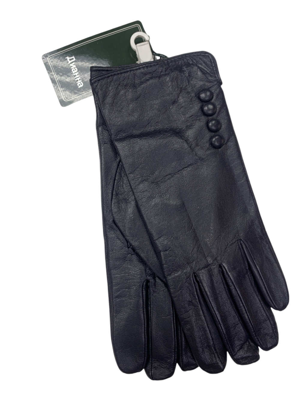 Перчатки. Женские. Материал верха: Кожаные. Подклад: Трикотаж-шерсть.В упаковке 5 шт.