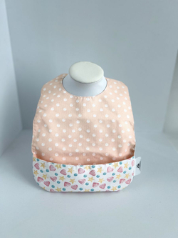 нагрудник непромокаемый двухсторонний для кормления