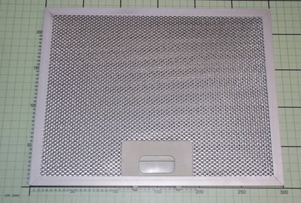 Жировой алюминиевый фильтр для вытяжки Hansa (Ханса) 297*231*9мм