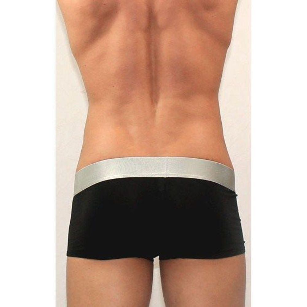 Мужские трусы боксеры черные Calvin Klein Boxer Steel Black