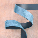 Кожа для ремня купить синий цвет