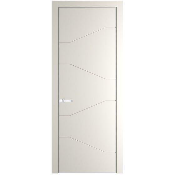 Межкомнатная дверь эмаль Profil Doors 2PA перламутр белый глухая профиль белый матовый
