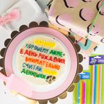 Свечи Коктейльные, Ассорти, Макарунс, 0,26*17 см, 24 шт.