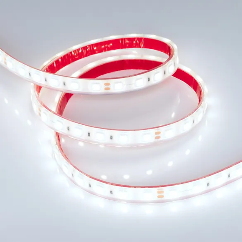 Светодиодная лента герметичная RTW-PFS-B60-13mm 24V Cool 10K (14.4 W/m, IP68, 5060, 5m) (Arlight, 14.4 Вт/м, IP68) 036443