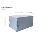 Чехол для мебели Cover Large Nardi Cover Large, темно-серый, 1500х900х750 мм