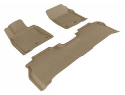 Коврики салона Sotra 3D Lux для Lexus LX570 2012- бежевые. Артикул STR74-00214