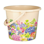 Ведро пластиковое 10л. "Цветочный сад" НС