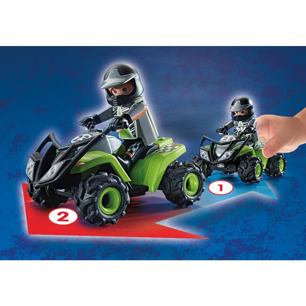 Playmobil - гоночный скоростной квадроцикл 71093