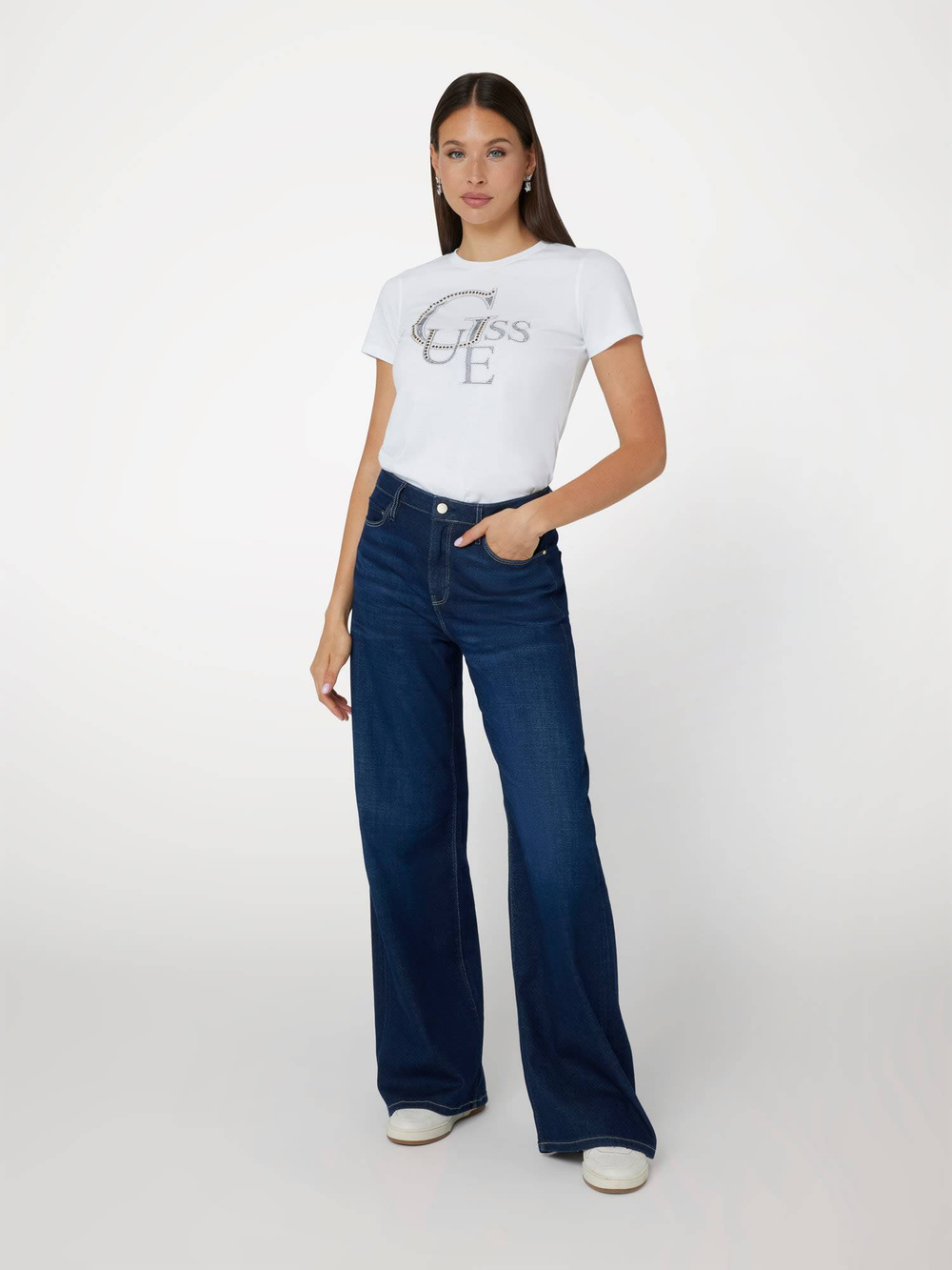 Футболка GUESS - белый(W4BI16 I3Z14)