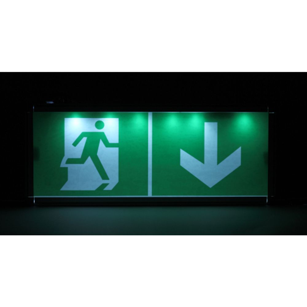 Аварийный светильник ЭРА SSA-101-0-20 светодиодный 3ч 3Вт без текста стикер 350х140 мм односторонний