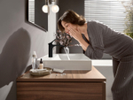 Смеситель для раковины Hansgrohe Vivenis 75022670 черный матовый
