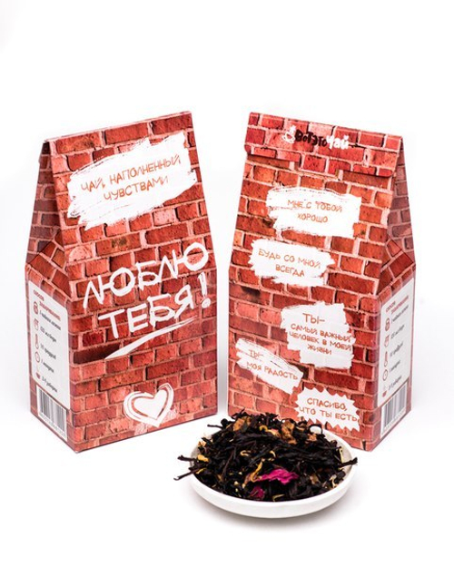 Купить Чай, наполненный чувствами "Люблю тебя"