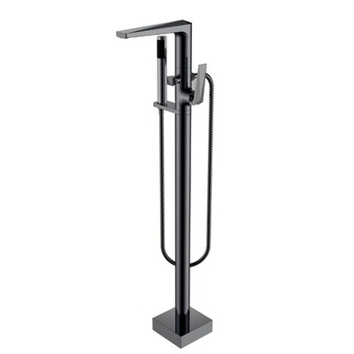 Смеситель напольный VENTURO Shine Gun Metall