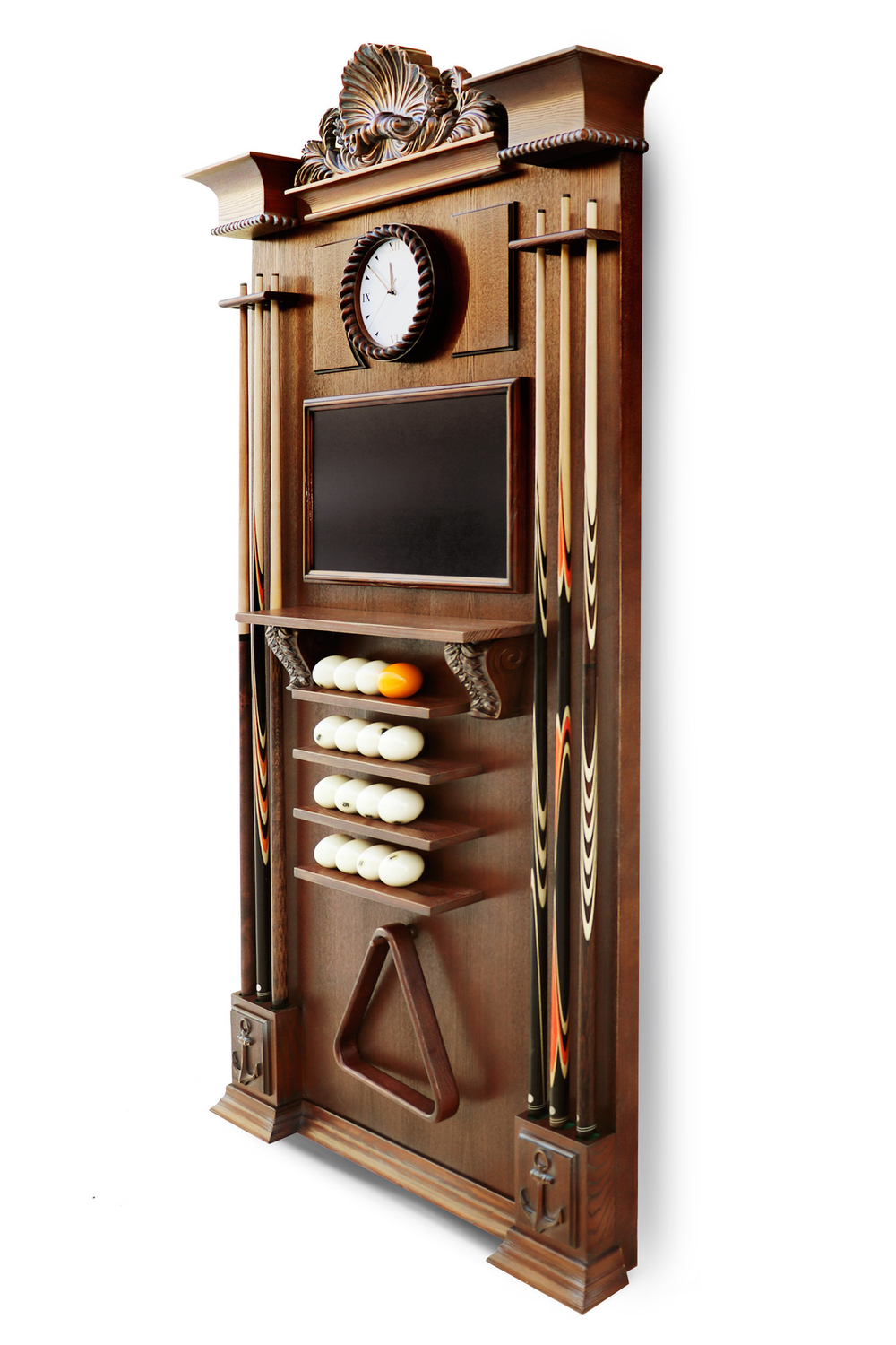 Киевница Морская К-21 с часами ясень мдф (№4)