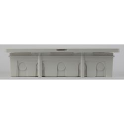 Корпус пластиковый ультратонкий ЩРВ-П-24 с белой крышкой ЭРА UNIQUE White_UBOX24 IP41 | Корпуса пластиковые