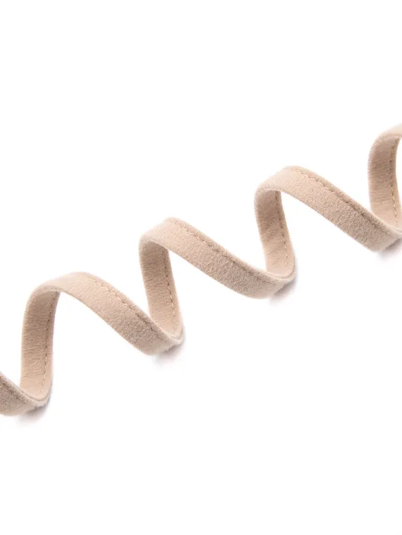 030 Ворсовая тесьма для каркасов Arta-F оптом, 10 мм, кофе с молоком 030