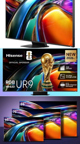 Hisense RGB MiniLED телевизор с разъемом DisplayPort