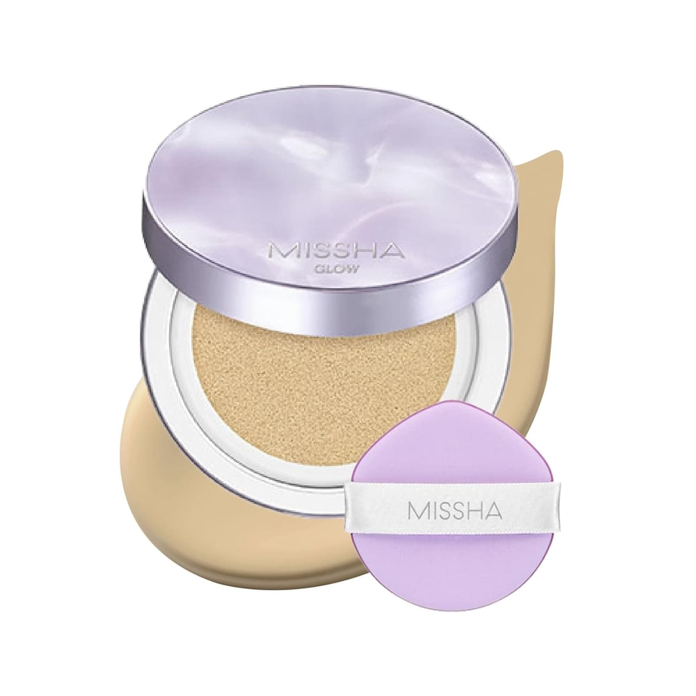 Missha, кушон, для сияния кожи, № 21 ваниль, 14 г (0,49 унции)