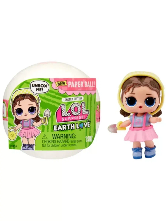 Кукла Лол Сюрприз в шаре Lol Earth Love Grow Grl оригинал