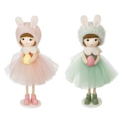 GAEM Фигурка декоративная "Девочка" (блок 12шт), L5 W4 H16 см, 2в.