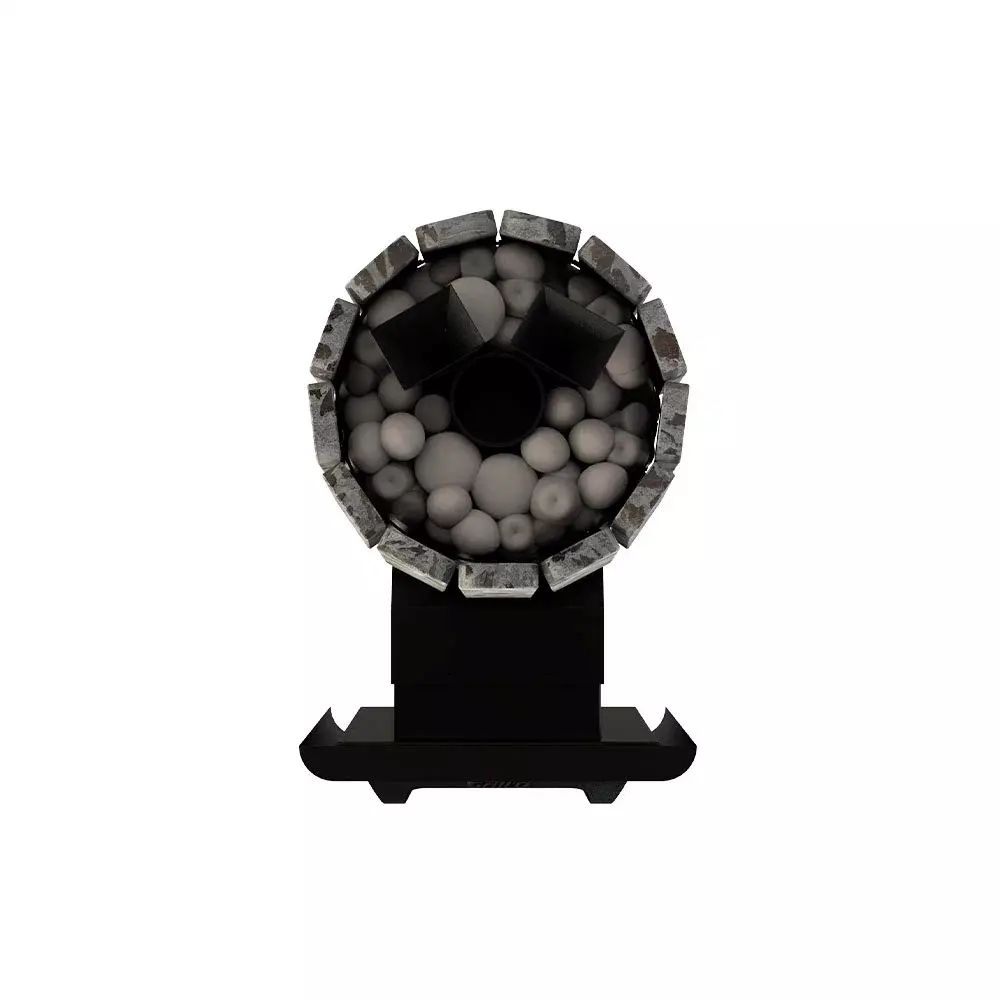 Дровяная банная печь Grill'D Cometa Vega 180 Long Window Max Stone (Серпентинит)