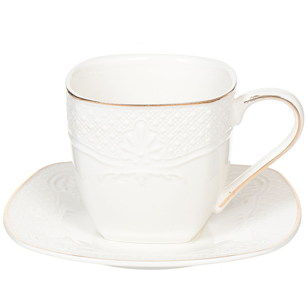 Набор чайный керам, 12 пр, 6 перс, 200 мл, Daniks, Y4-2723