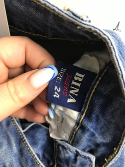 Джинсы Bina на каждый день, маркировка 24, визуально на 38 размер