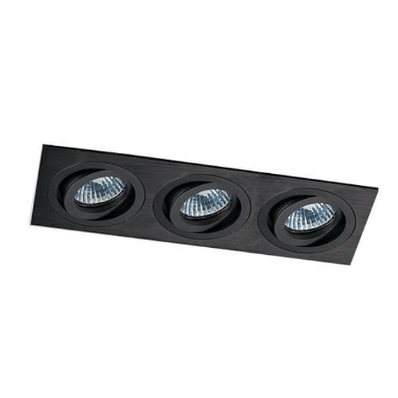 Встраиваемый светильник Italline SAG303-4 black/black
