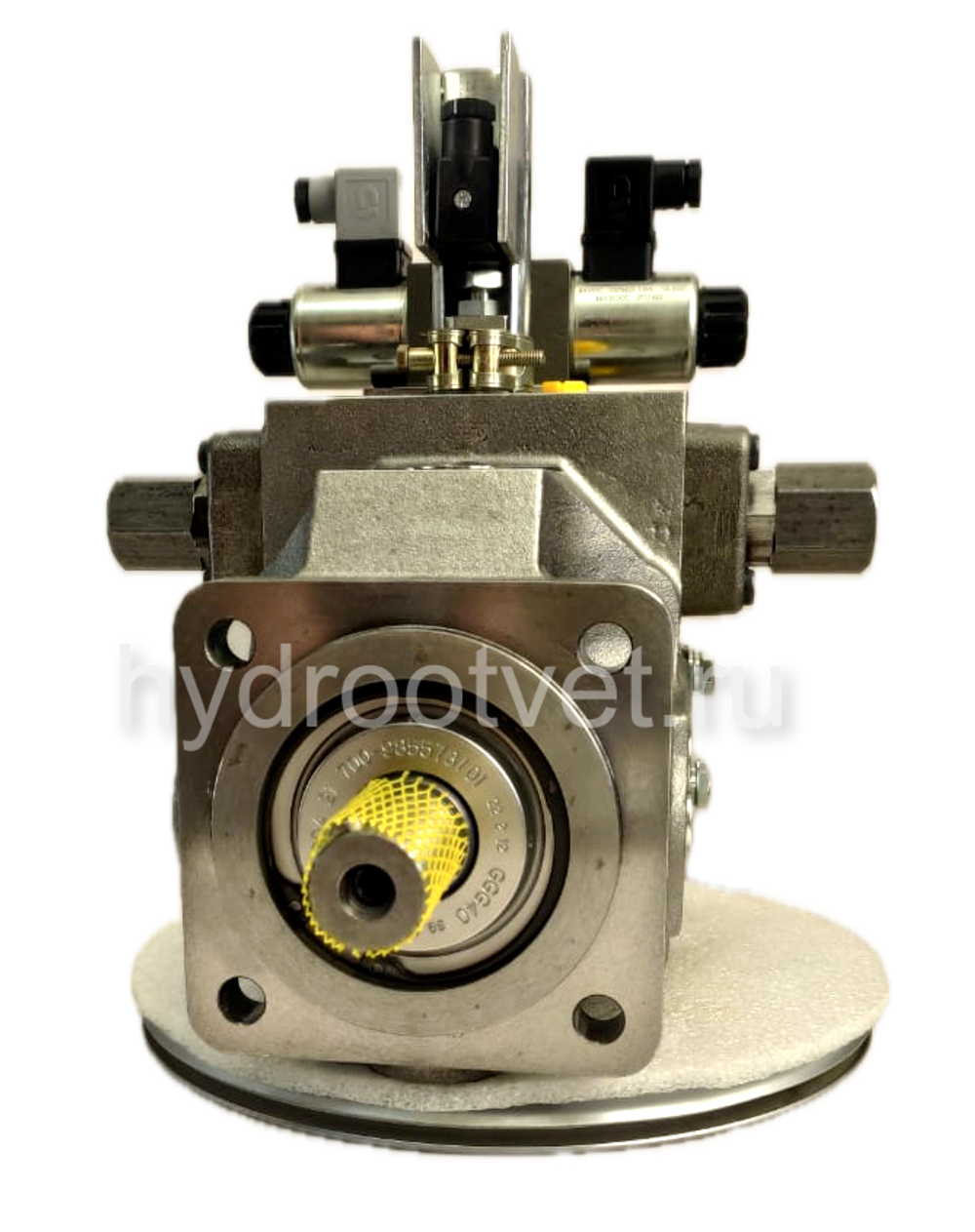 A4VSO40EO2/10R-PPB13N00 - Насос аксиально-поршневой регулируемый с наклонной шайбой, рабочий объем 40 см3, EO2 = электронное регулирование пропорциональным клапаном, номинальное давление 350 бар