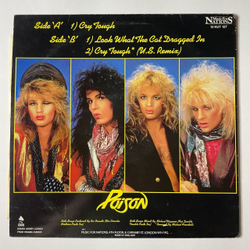 Винтажная виниловая пластинка LP Poison Cry Tough (UK 1987)