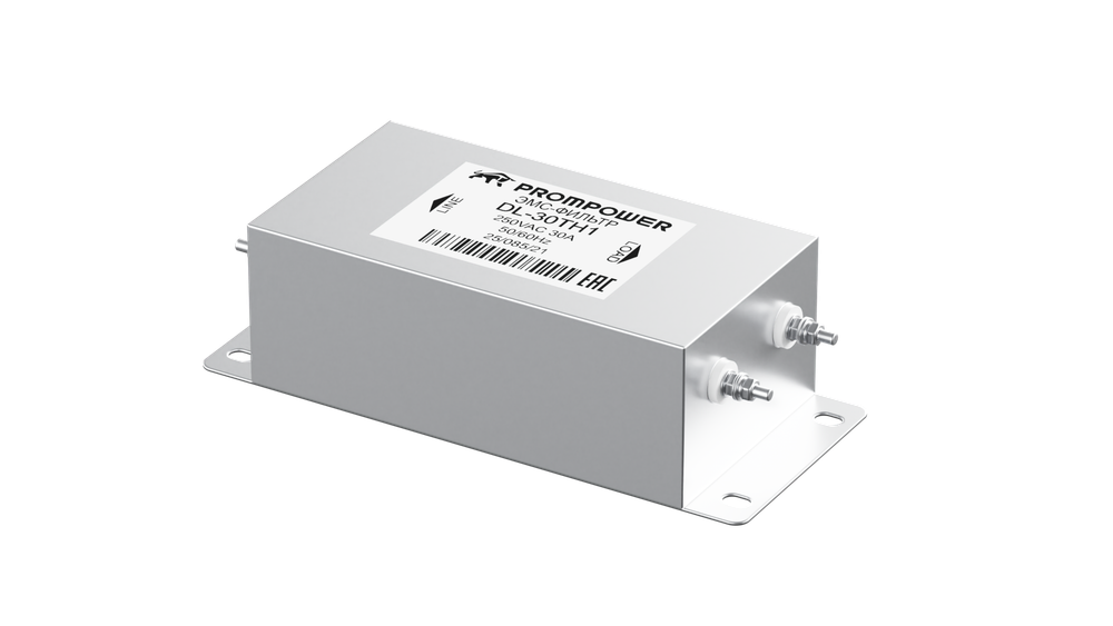 ЭМС-фильтр PROMPOWER DL-30TH1, 230 В, 30 А, категория C2