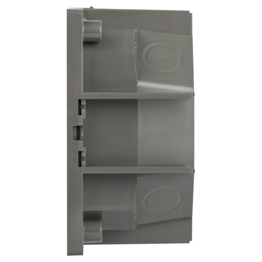 Люк ЭРА ОФИС 18-6002-03 IP66 в бетон с розеткой под шестигранник серый